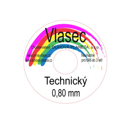 0,80 mm Technick&yacute; vlasec